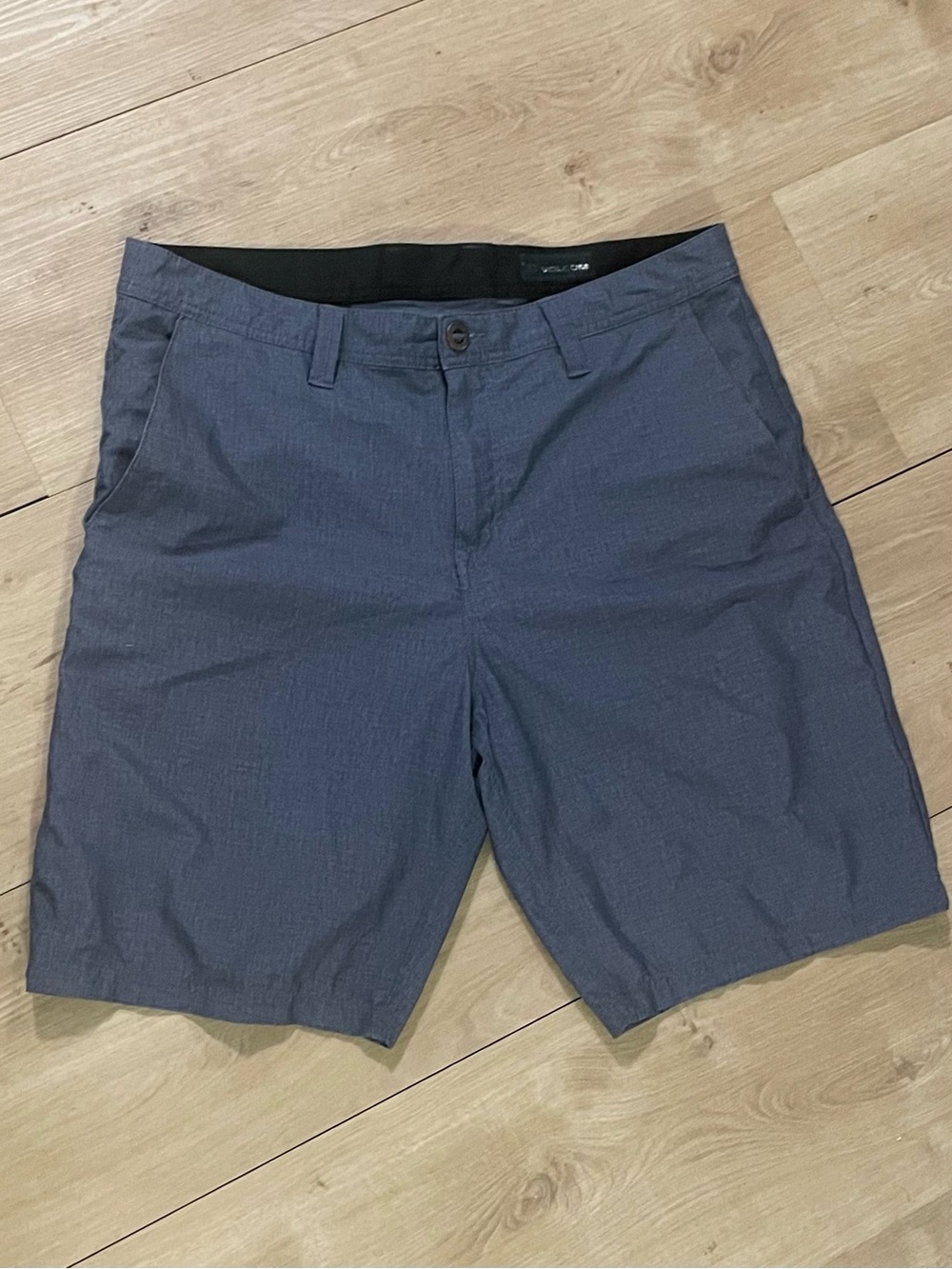 Men's Blue/grey Performance Chino Shorts